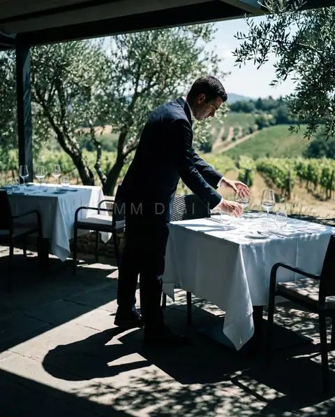 Lunch on the terrace