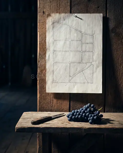 The parcel map