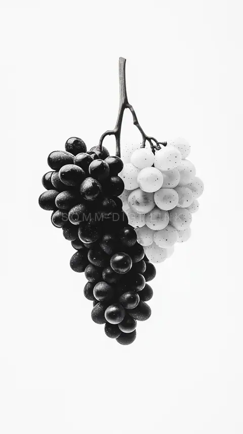Black & White Grape Pair