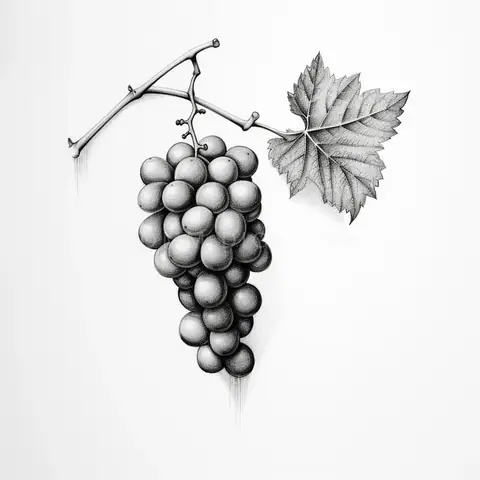 Graphite Grape Cluster