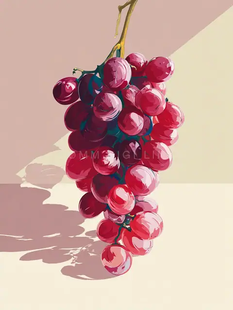 Ruby Grape Poster